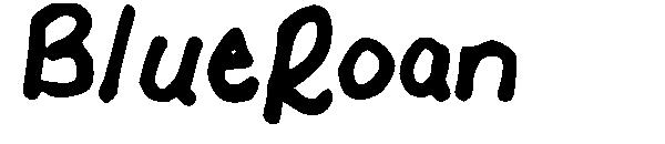BlueRoan字体