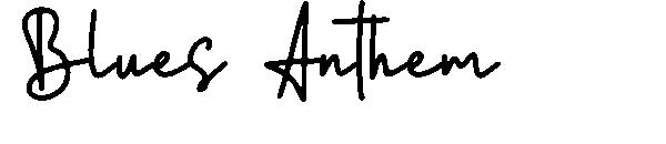Blues Anthem字体