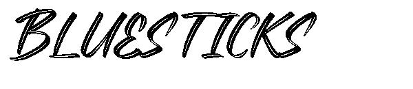 Bluesticks字体