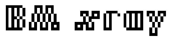 BM xray字体
