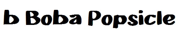 b Boba Popsicle字体