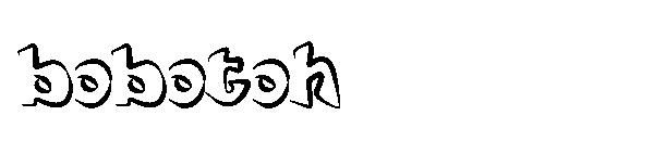bobotoh字体
