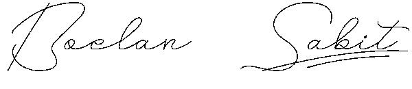 Boelan Sabit字体