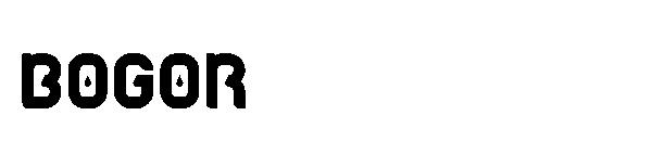BOGOR字体