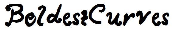 BoldestCurves字体
