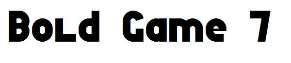 Bold Game字体 7字体