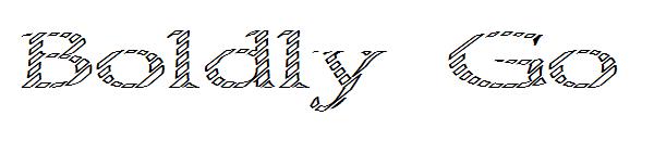 Boldly Go字体