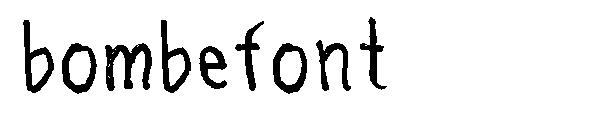 bombefont字体