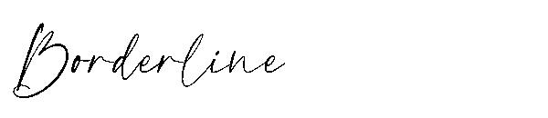 Borderline字体