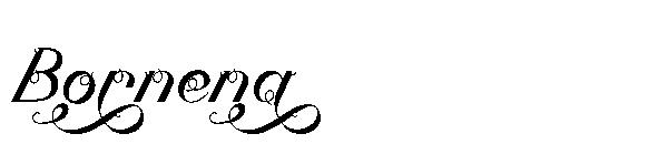 Bornena字体