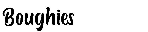 Boughies字体