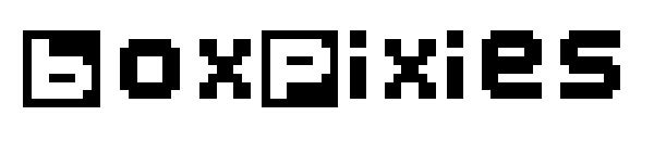 BoxPixies字体