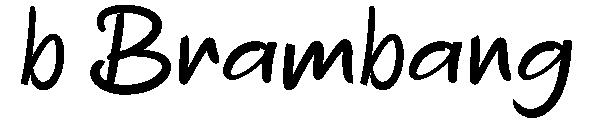 b Brambang字体