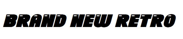 Brand New Retro字体