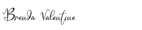 Brenda Valentine字体
