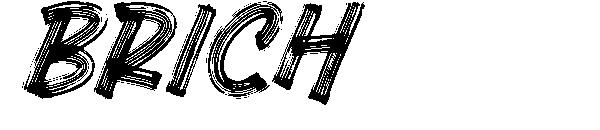 Brich字体