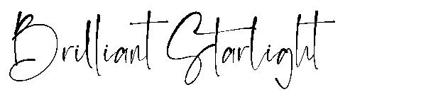 Brilliant Starlight字体