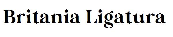 Britania Ligatura字体