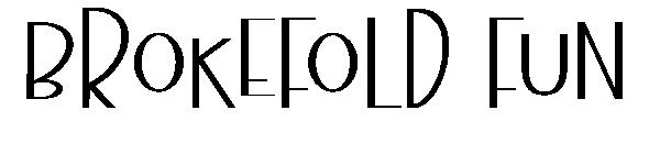 Brokefold Fun字体