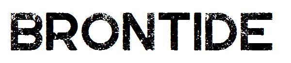 BRONTIDE字体