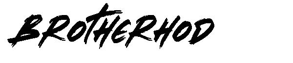 Brotherhod字体