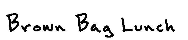Brown Bag Lunch字体