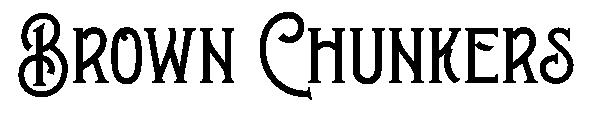 Brown Chunkers字体
