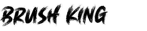 Brush King字体