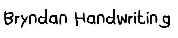 Bryndan Handwriting字体