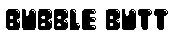 Bubble Butt字体