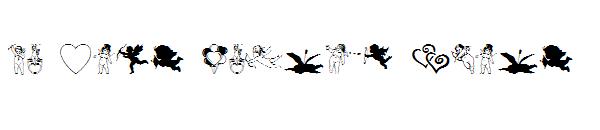 bu Darn Cupids Again字体