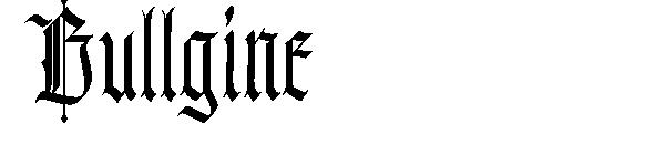 Bullgine字体