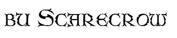 bu Scarecrow字体