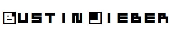 Bustin Jieber字体