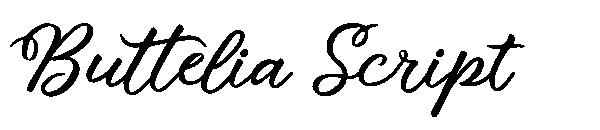 Buttelia Script字体