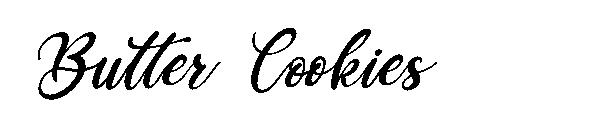 Butter Cookies字体