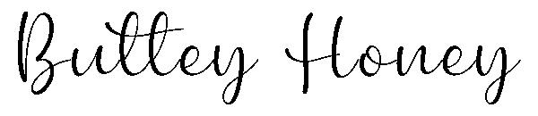 Buttey Honey字体