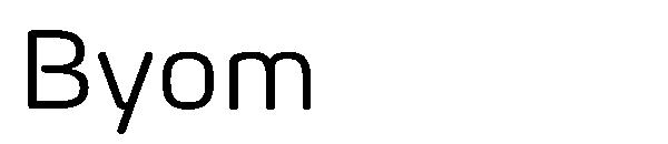 Byom字体