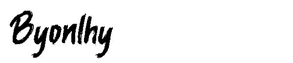 Byonlhy字体