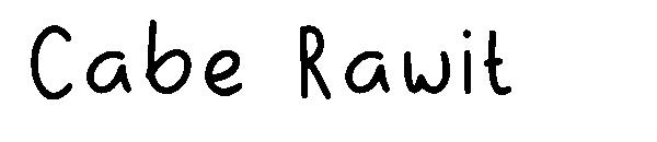 Cabe Rawit字体