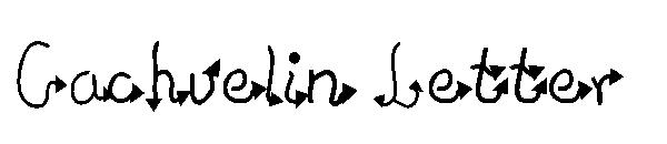 Cachuelin Letter字体