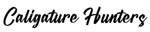 Caligature Hunters字体