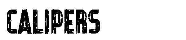 Calipers字体