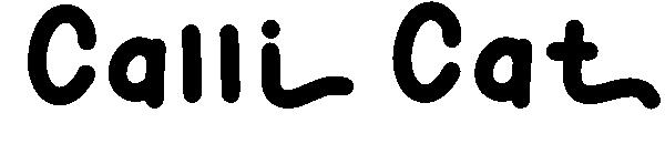 Calli Cat字体