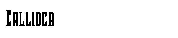 Callioca字体