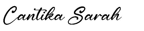 Cantika Sarah字体