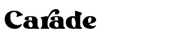 Carade字体