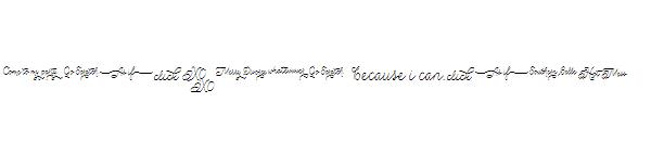 Carolyna Words字体