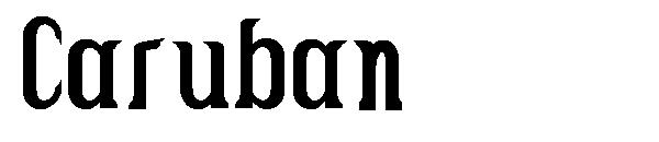 Caruban字体