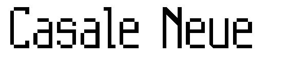 Casale Neue字体